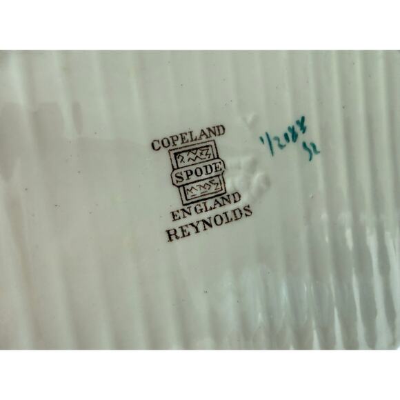 Copeland Spode England “Reynolds” Oval Serving Bowls 10½” & 9½” Vintage - Picture 9 of 9